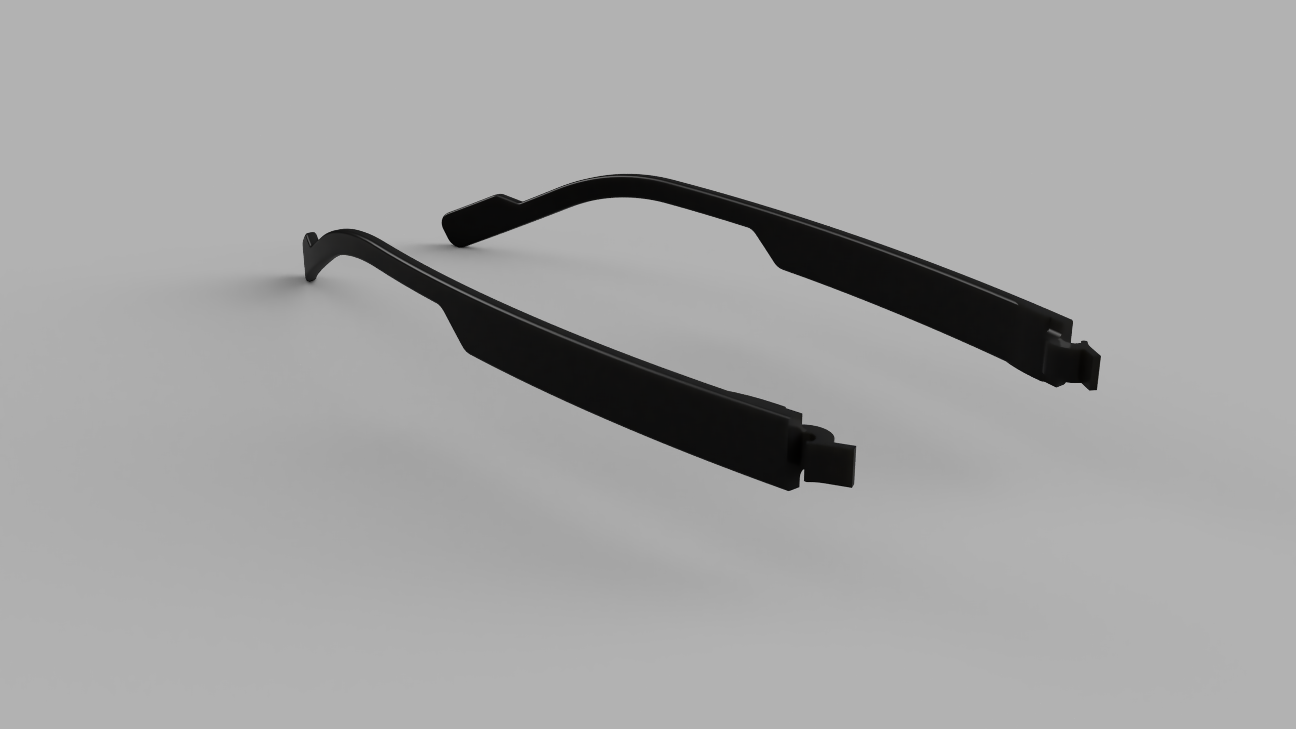 Miniatura 2 do modelo 3D Replacement Temples for JUST+ Glasses