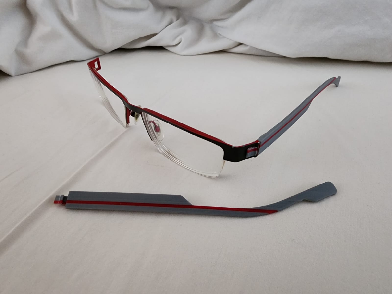 Miniatura 3 do modelo 3D Replacement Temples for JUST+ Glasses
