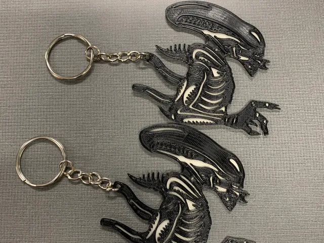 Alien Keychain