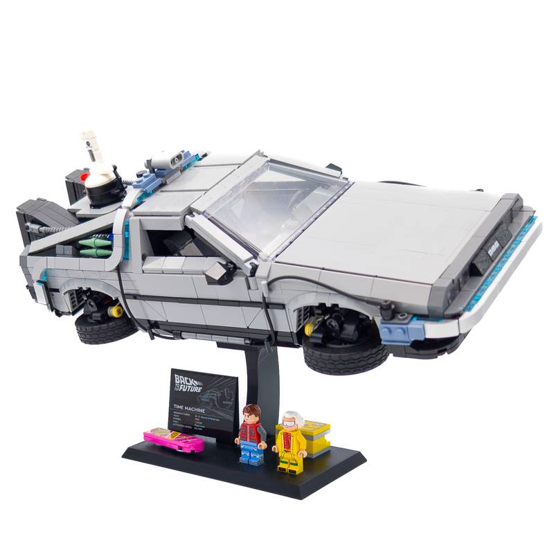 Display Stand for LEGO 10300 DMC-12 Delorean The Time Machine