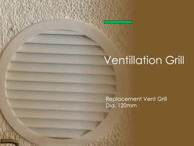 Air Ventilation Grill with mosquito stop