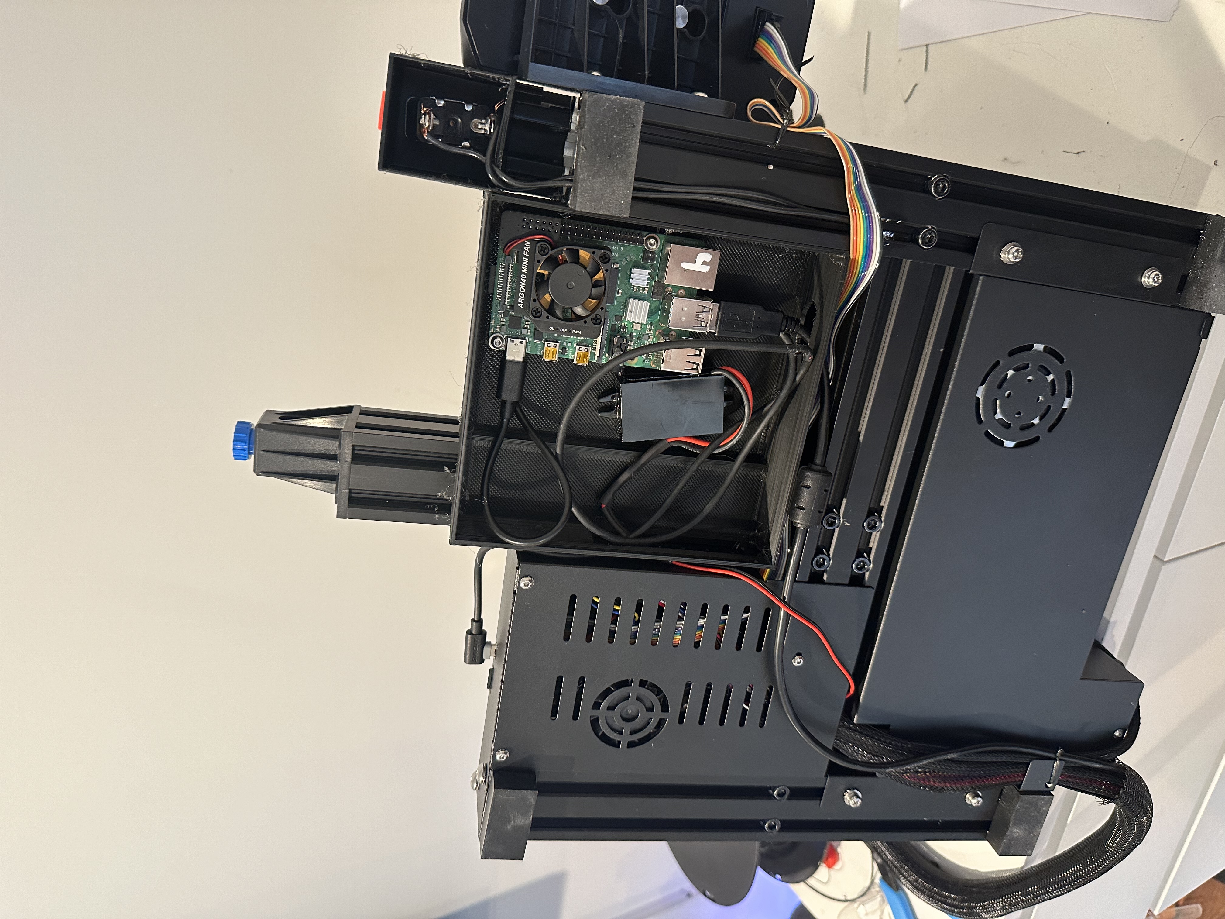 Raspberry Pi 4 Mount for Ender 3 v2 [drawer replacement]