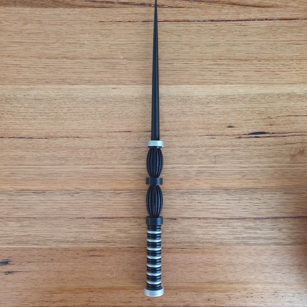 Easy Wizard's Wand, 3 designs, screws together by 3DPrintBunny ...