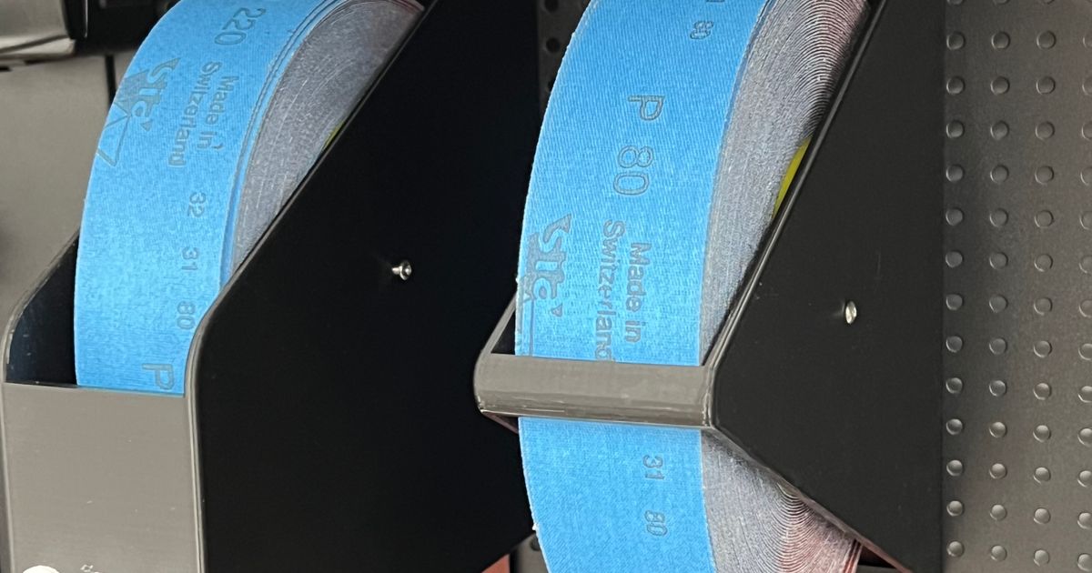 Sandpaper holder by Mechanic Download free STL model