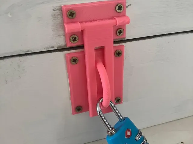 Lockable Latch