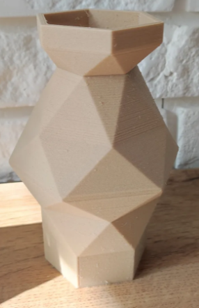 Geometric Vase low poly