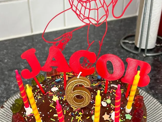 Cake Topper - Spiderman