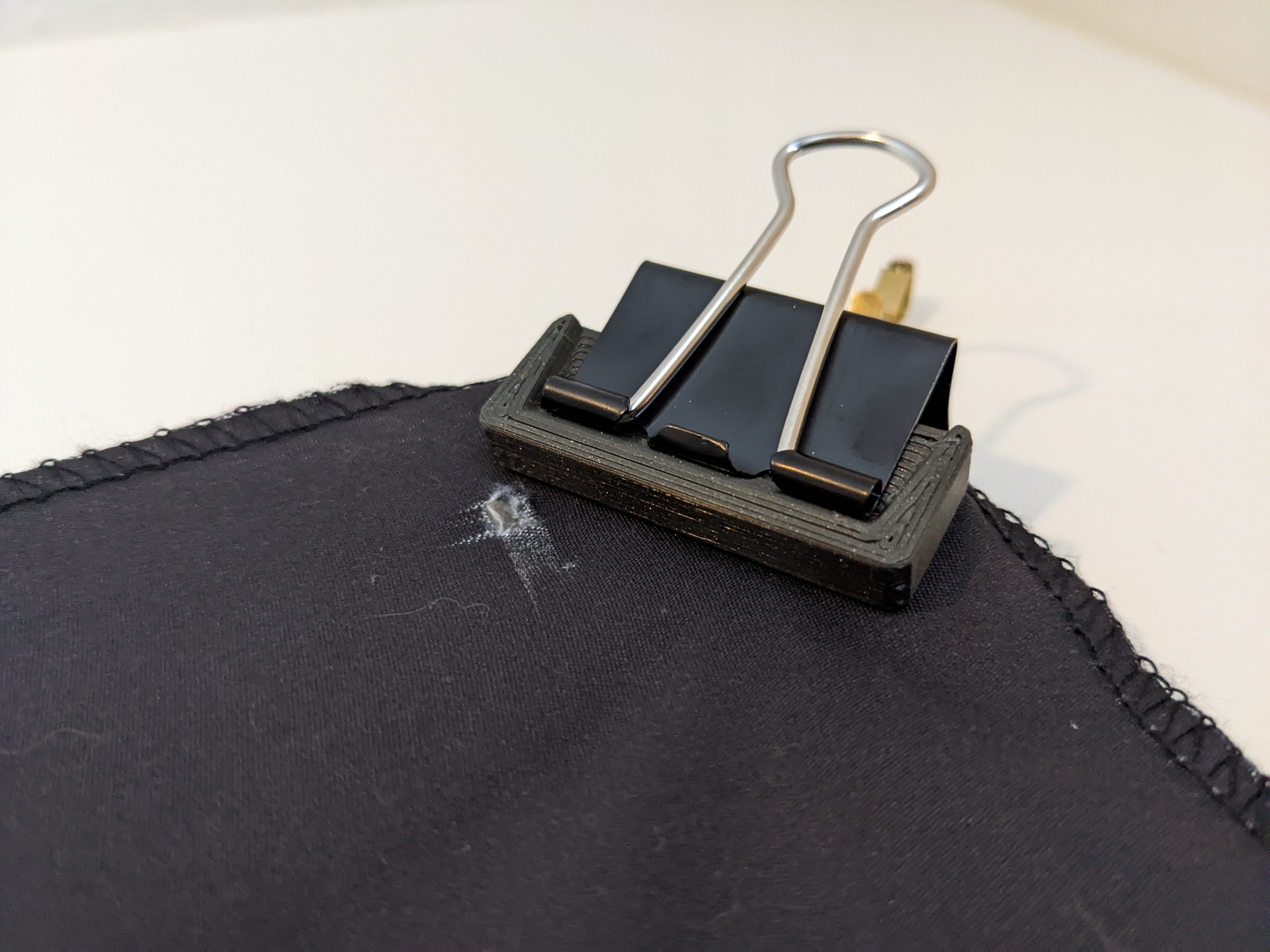 Binder Clip Tapestry Clamp Shim