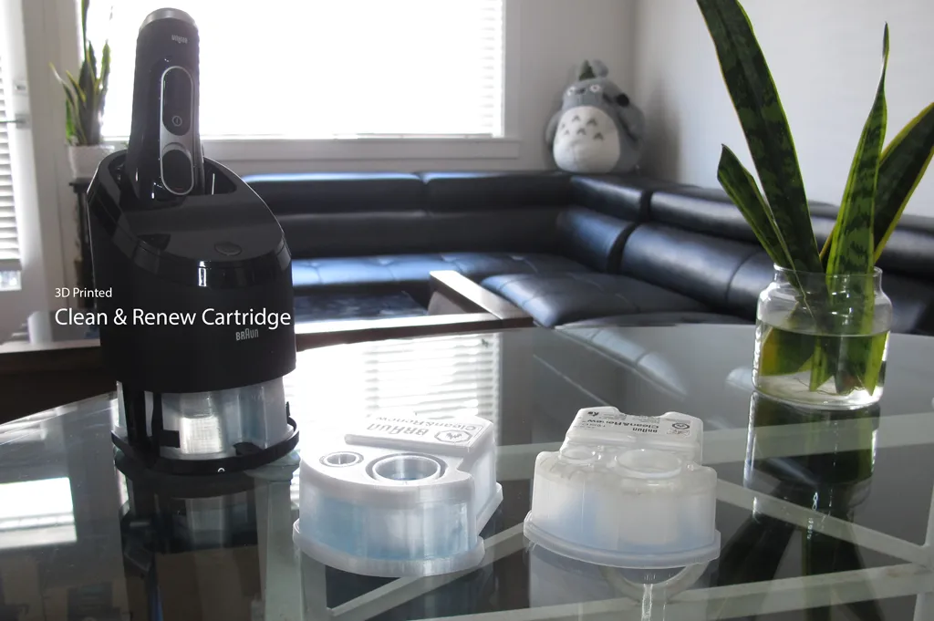 Braun Clean and Renew Reusable Cartridge by Shinobu Tezuka