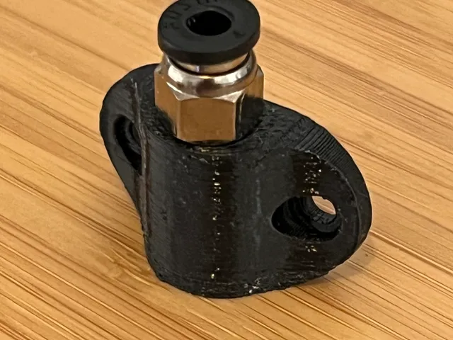 2020 profile PTFE tube connector for PC4-M6 fitting
