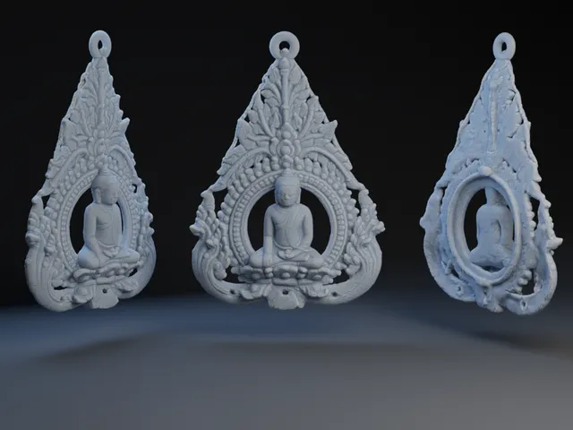 Shakyamuni Buddha Earring