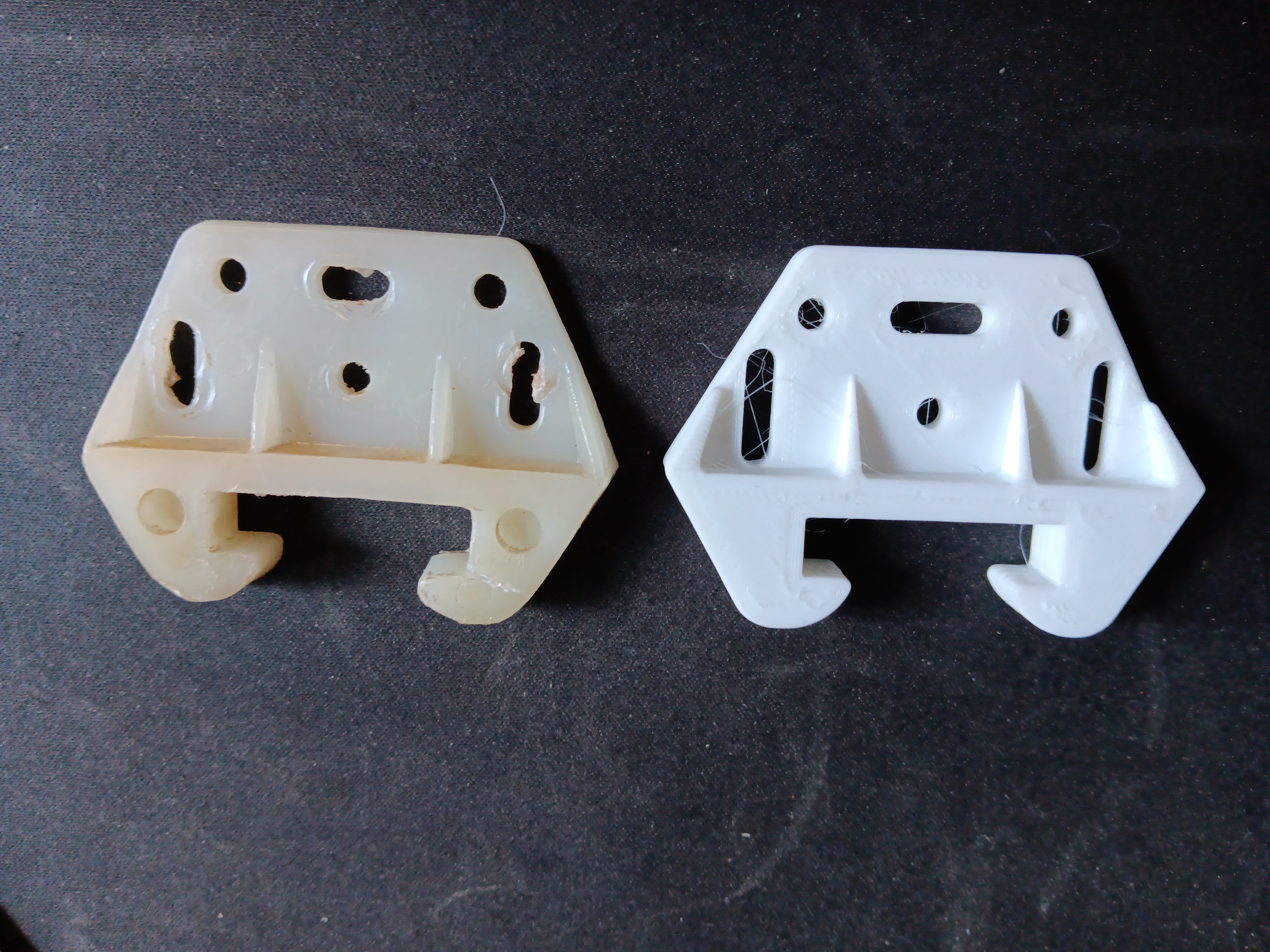 plastic center mount drawer slides
