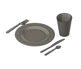 DINNERWARE models for 3D printer | Printables.com