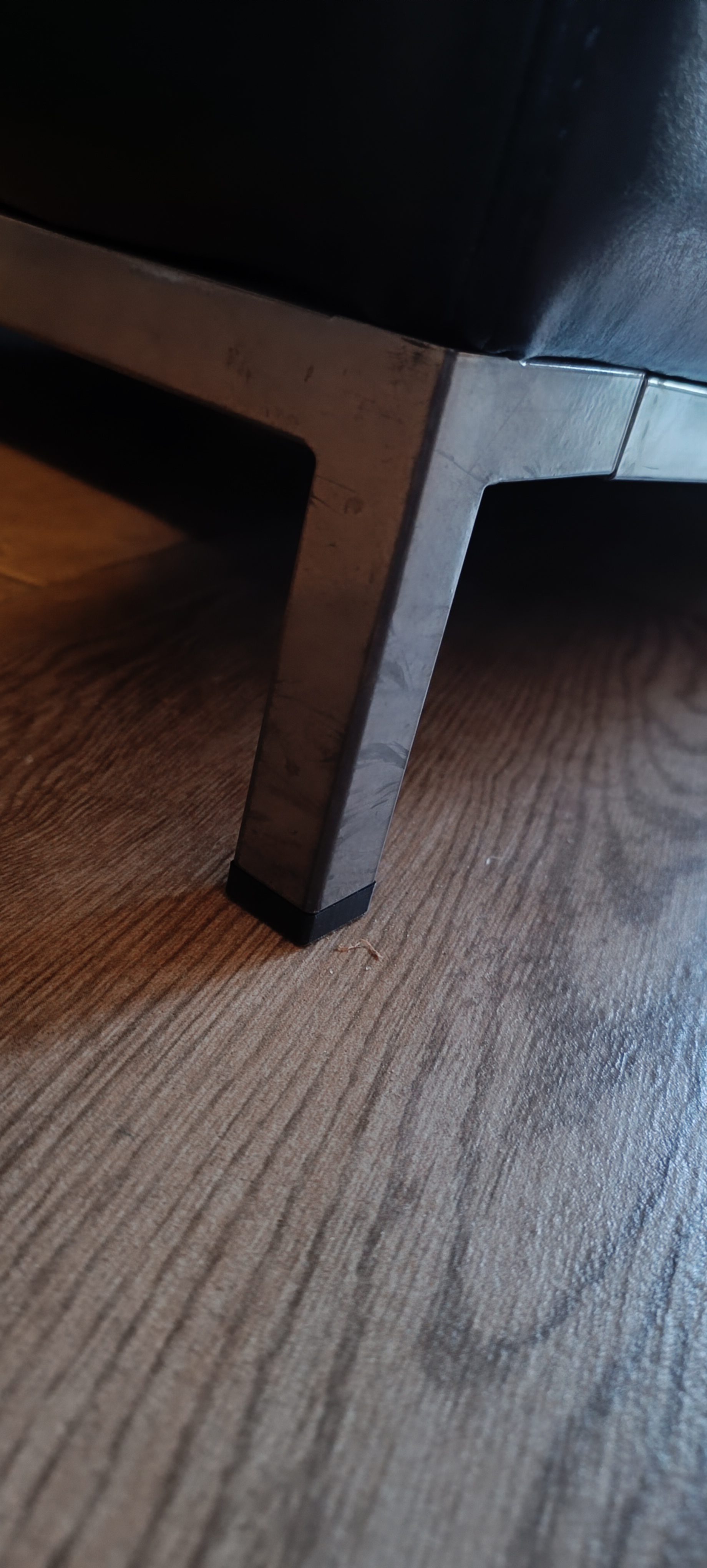 25mm Square bar endstop replacement (i.e. IKEA Kramfors leather sofa feets)