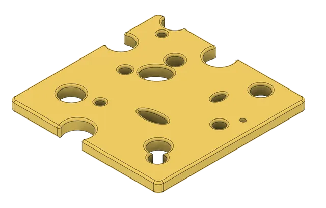 Cheese Coaster