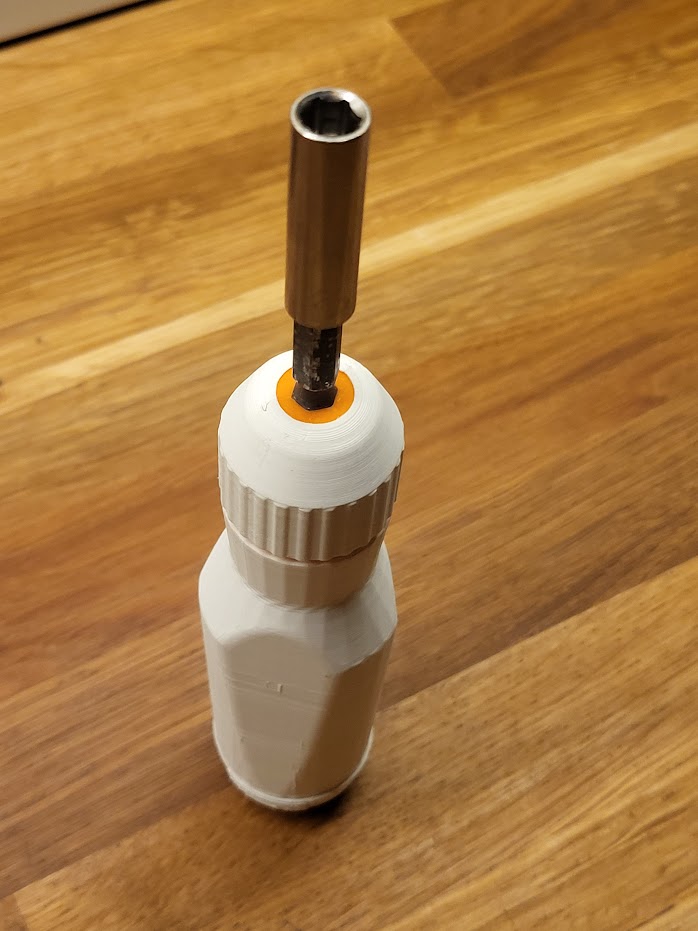 LTT Screwdriver, With Ratchet by CheffHD Download free STL model