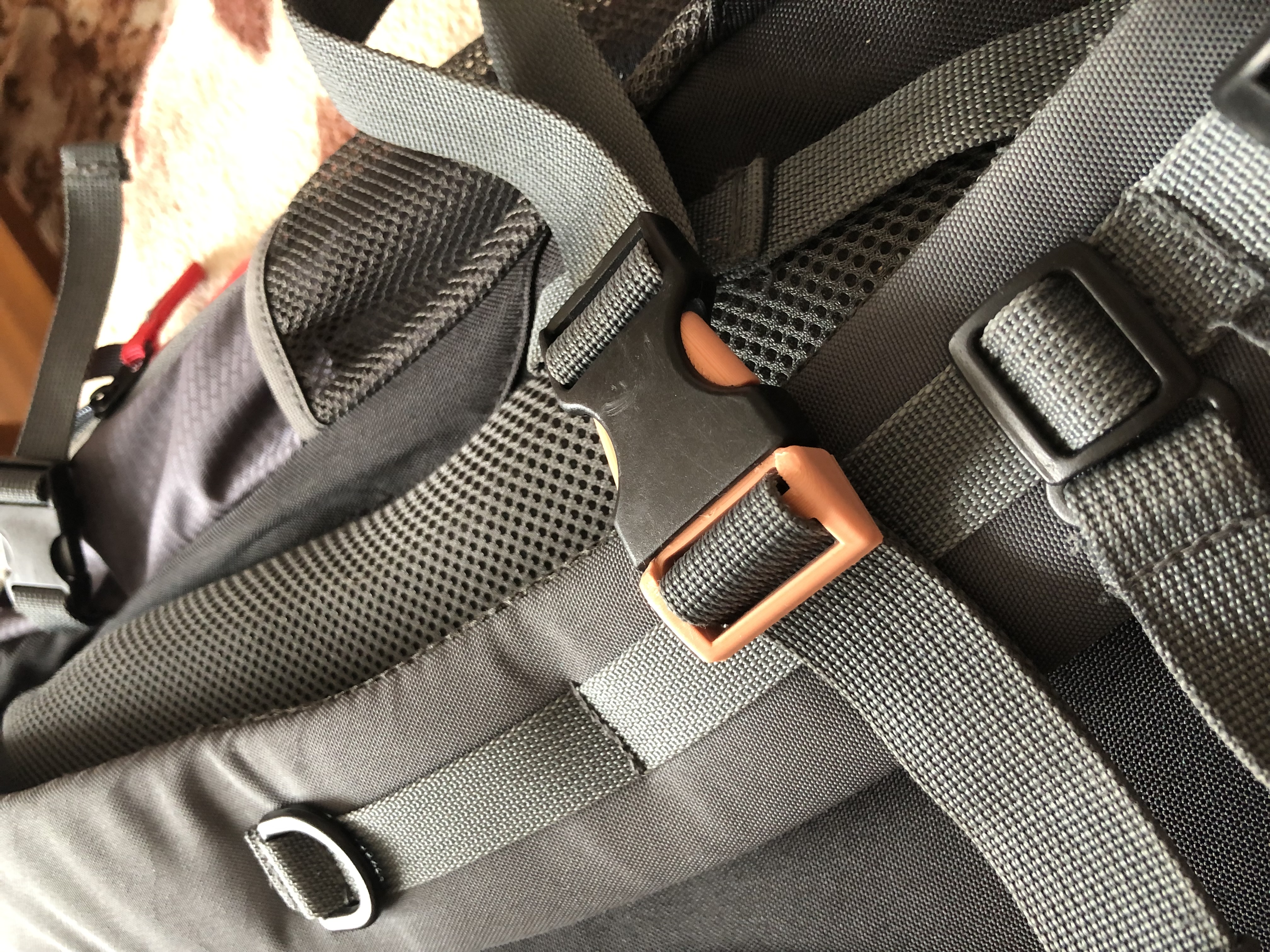 Miniatura 2 do modelo 3D Backpack buckle
