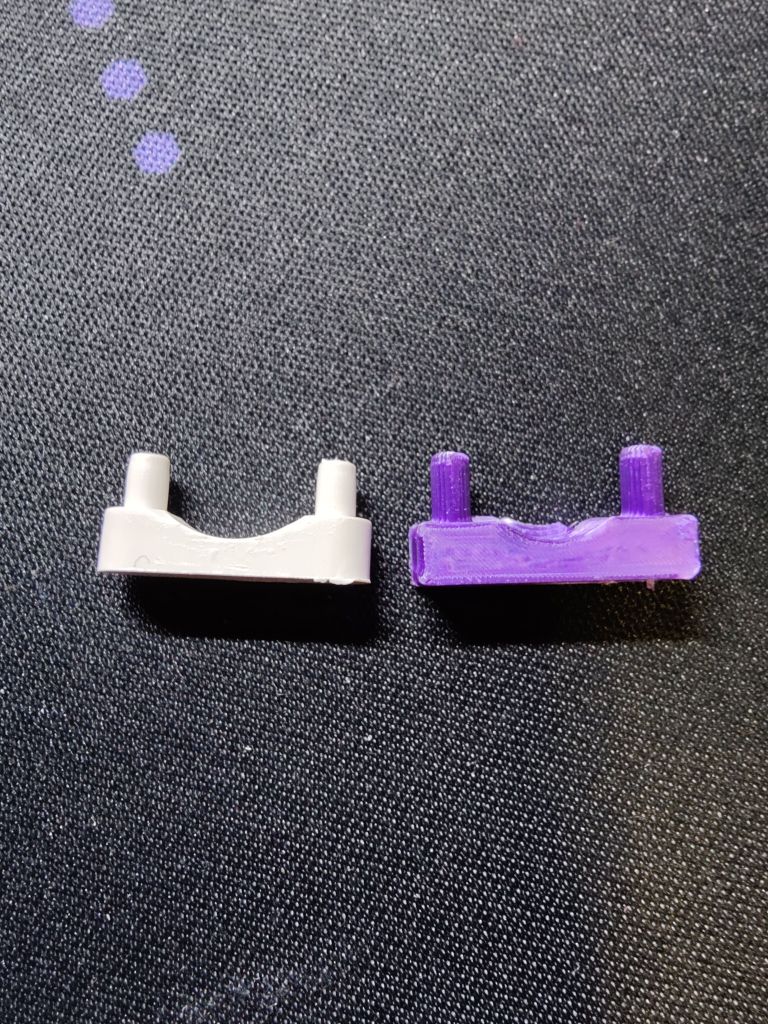 2 post clip for onn RGBIC HEXAGON LIGHTS