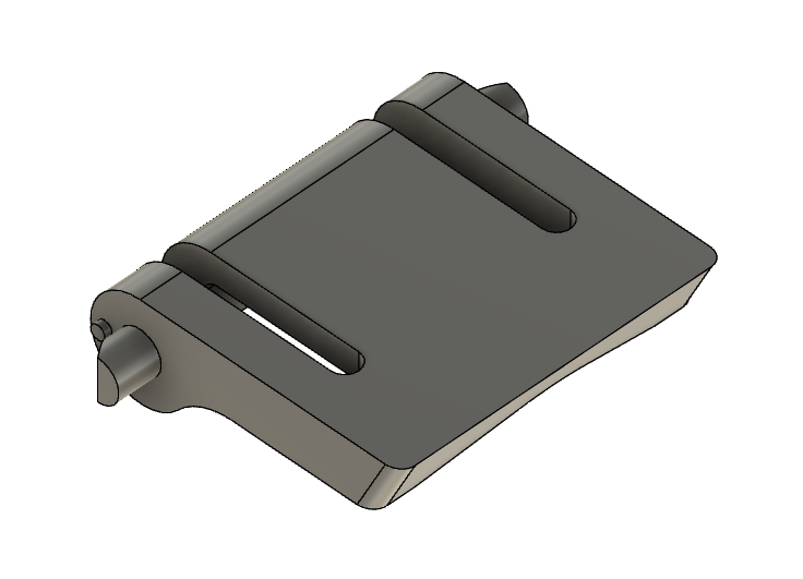 Keyboard leg replacement by Tompazde Download free STL model