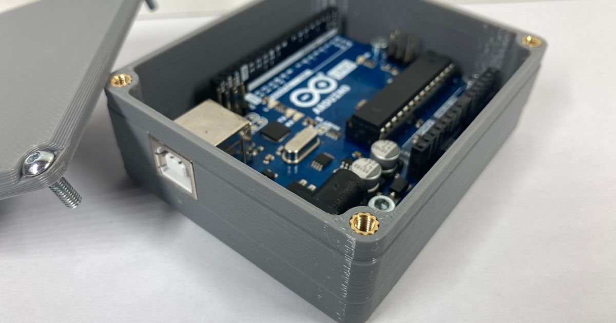 Box for Arduino UNO by Adam | Download free STL model | Printables.com
