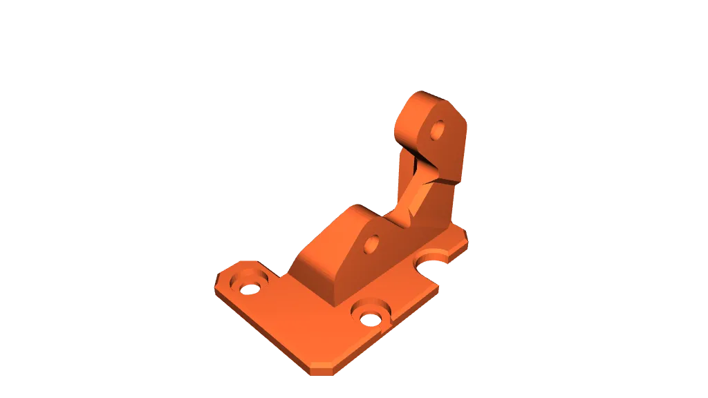 3MF file Creality sprite BL touch mount adjustable height 🖨️・3D printing  template to download・Cults