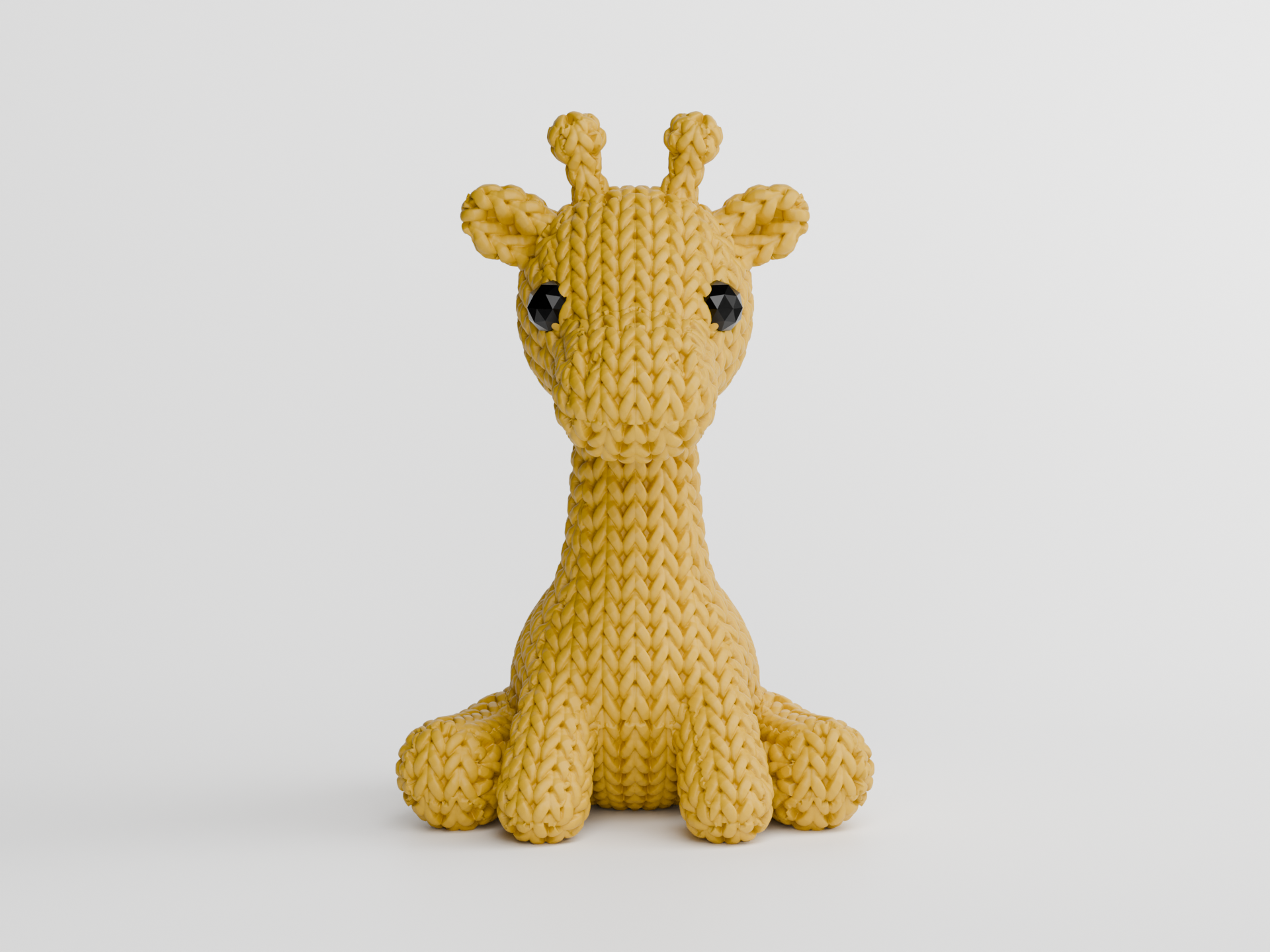 Knitted Giraffe