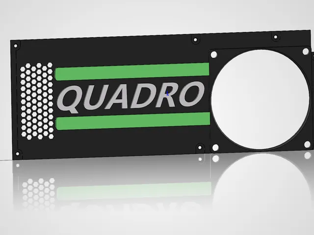Nvidia Quadro P4000 80mm fan converter plate