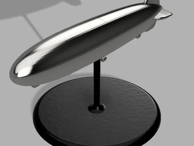 Stylised Airship Desk Model