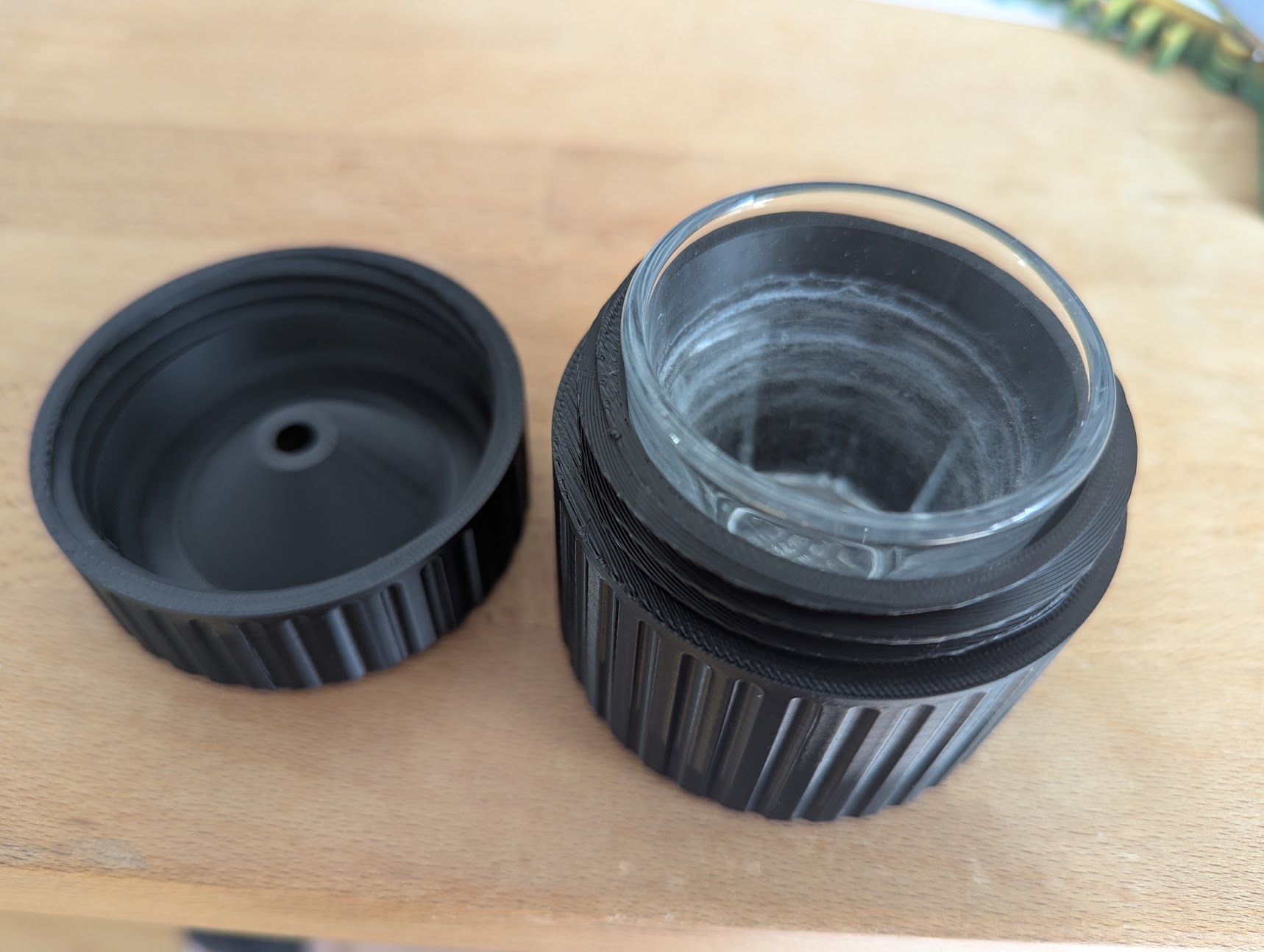 Fruit Fly Trap for Ikea Pokal shot snaps glass