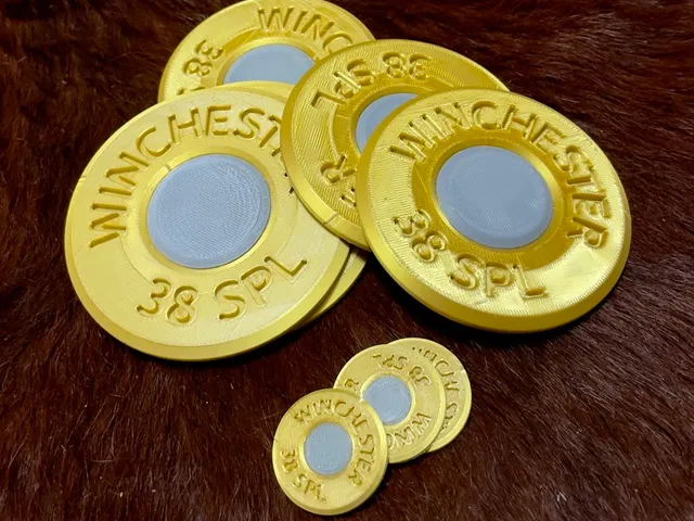 Winchester bullet coaster
