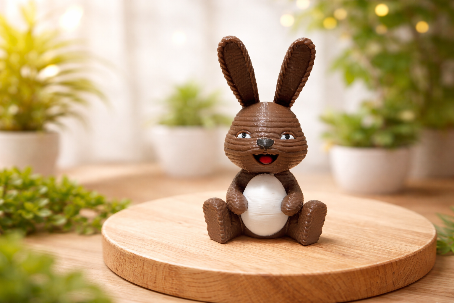 Bunny with egg