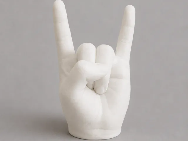 Minimalist hand gestures  -  Minimalistische Handgeste