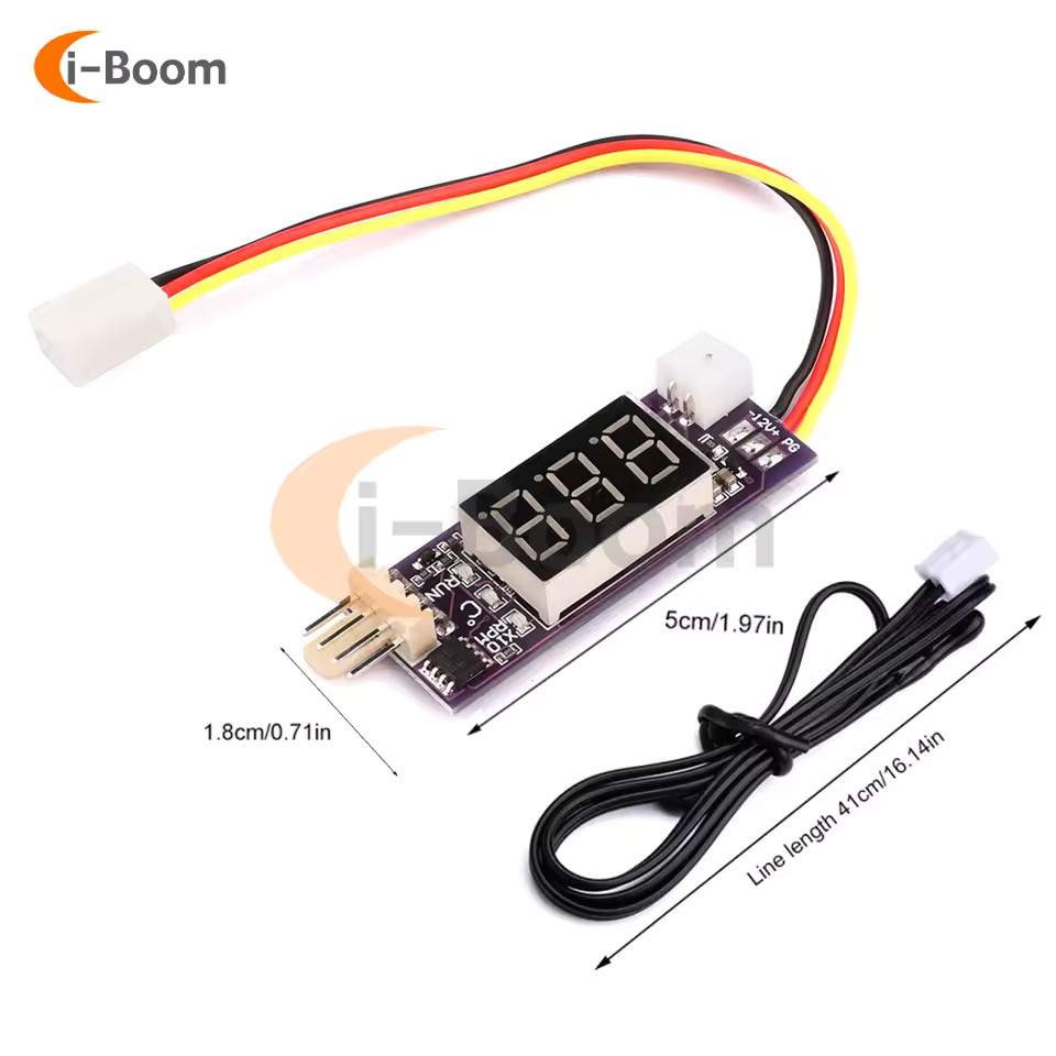4pin 12V PWM PC fan controller box/case — thumbnail 2