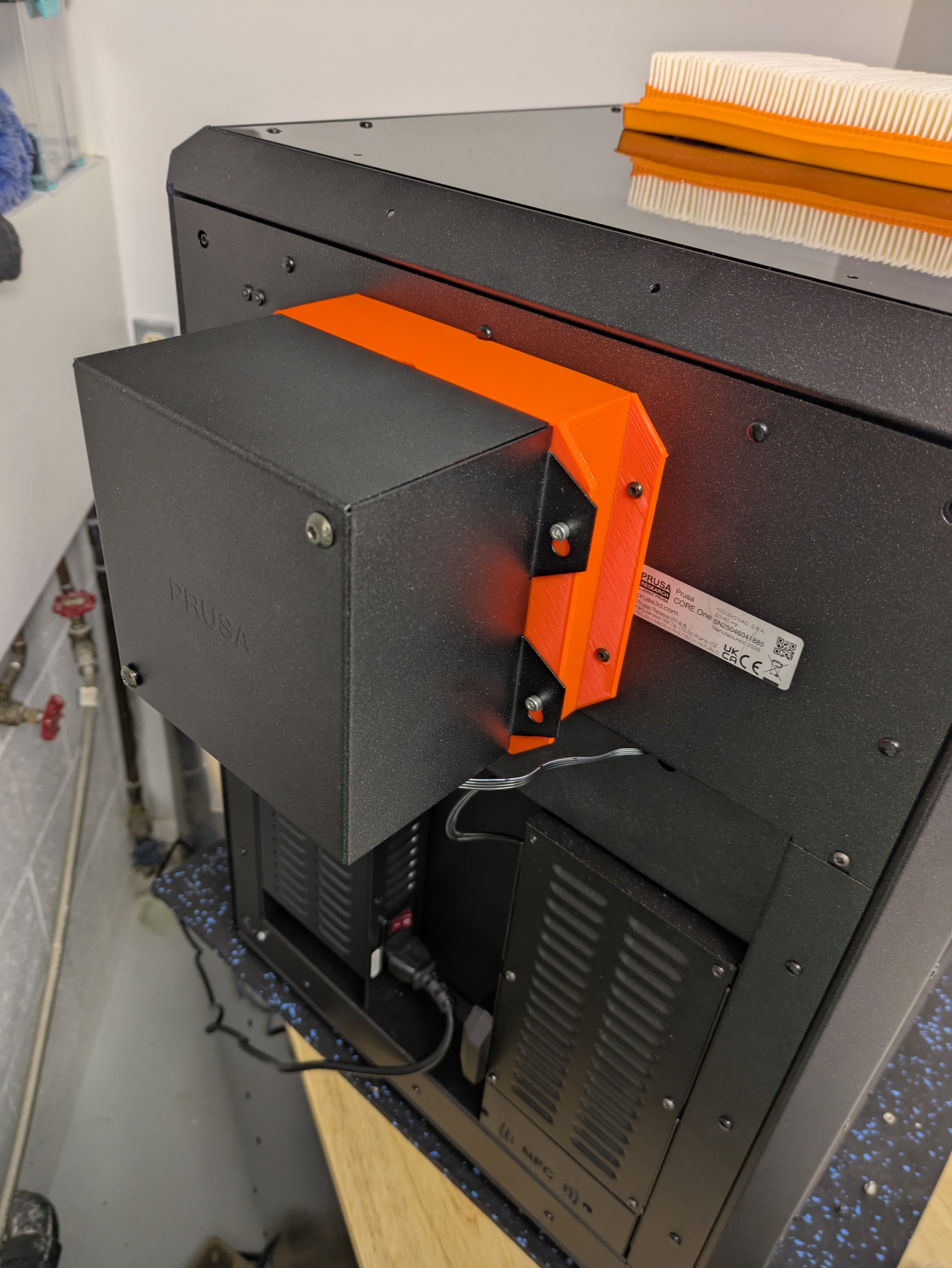 Prusa CORE One Advanced Filtration Fan Plenum