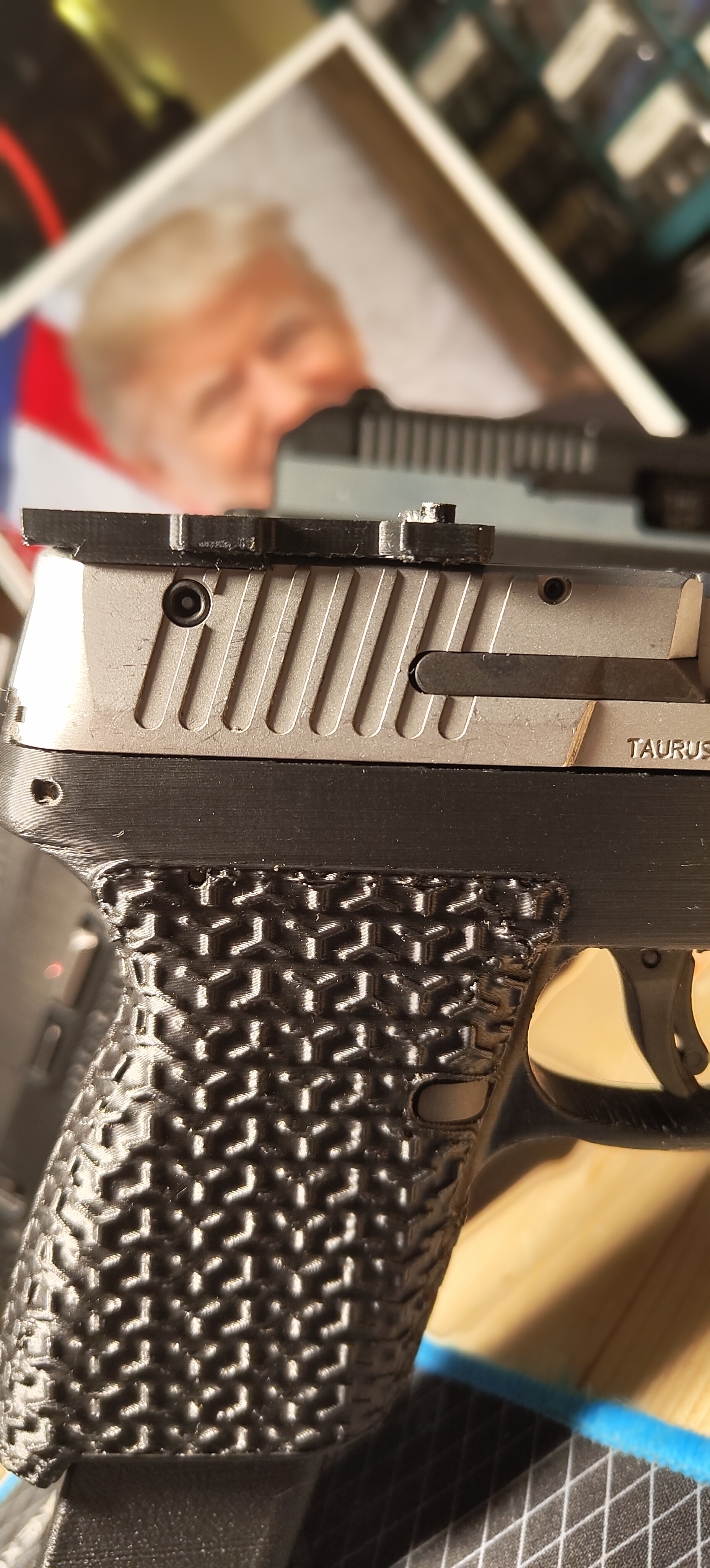 Taurus G2/G2C/PT111 Dovetail Site Adapter 3D model