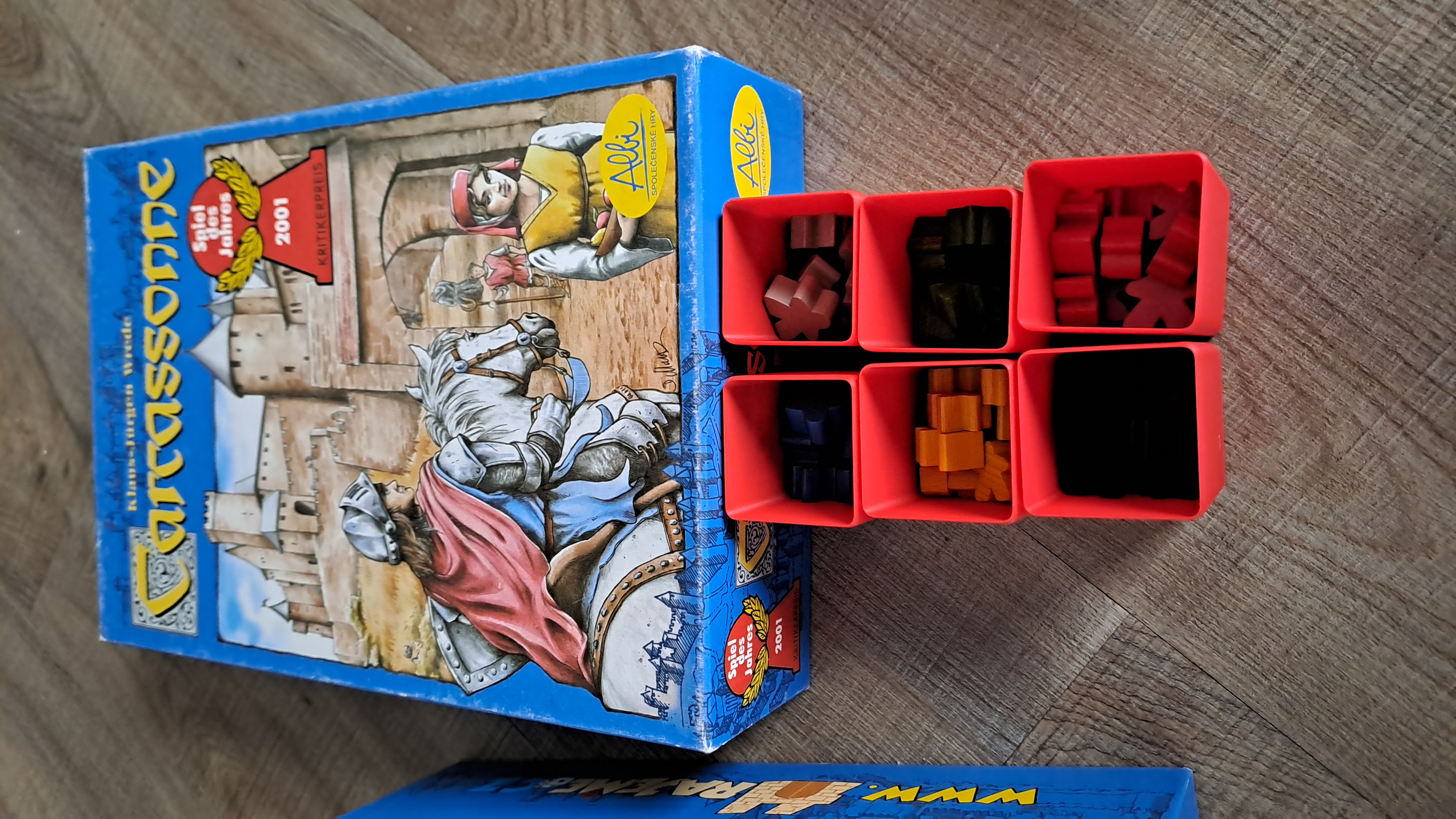Vložka do mřížky pro carcassonne