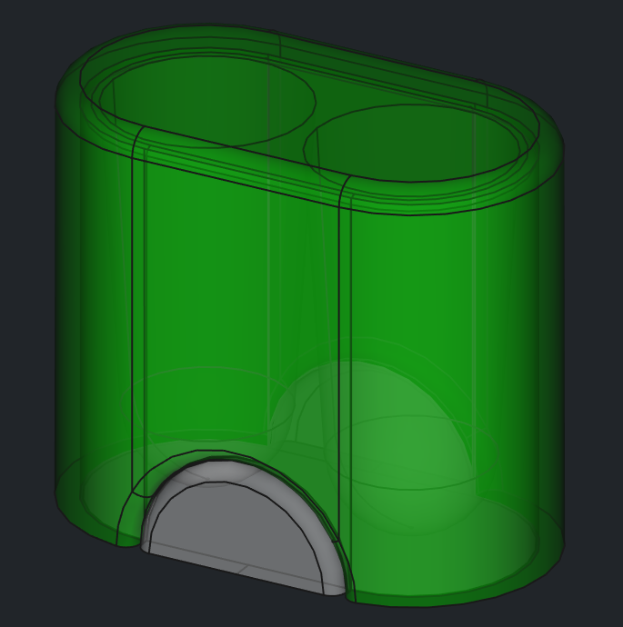 Miniatura 3 do modelo 3D Ear Plug Case / Ohrstöpsel Etui