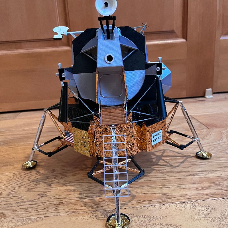 Apollo Lunar Module by bglasford1 | Download free STL model ...