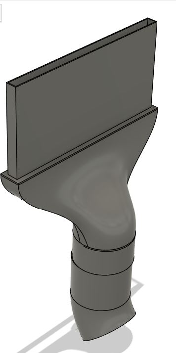 Leaf blower dryer vent cleaner