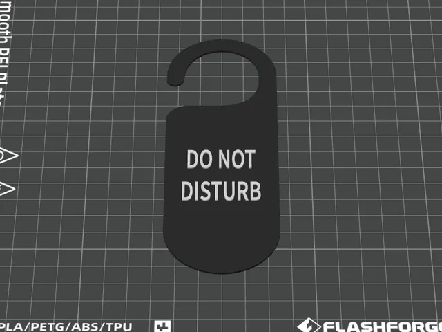 DO NOT DISTURB sign