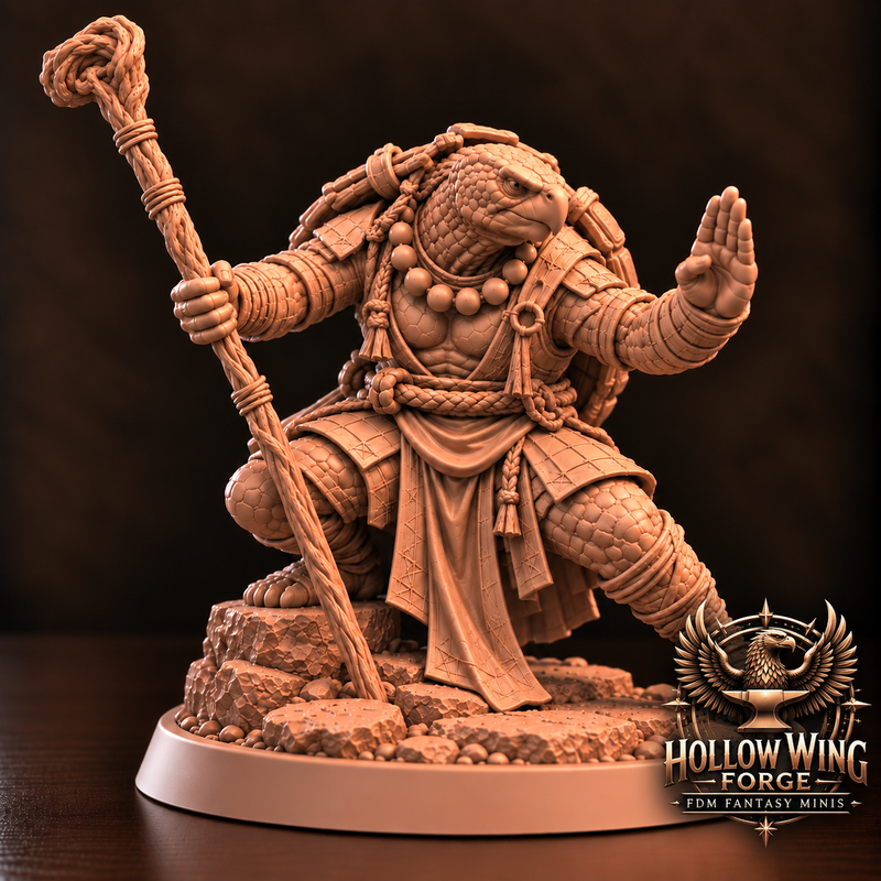 Turtlefolk Adventurers – 3 Miniature Pack by Hollow Wing Forge ...