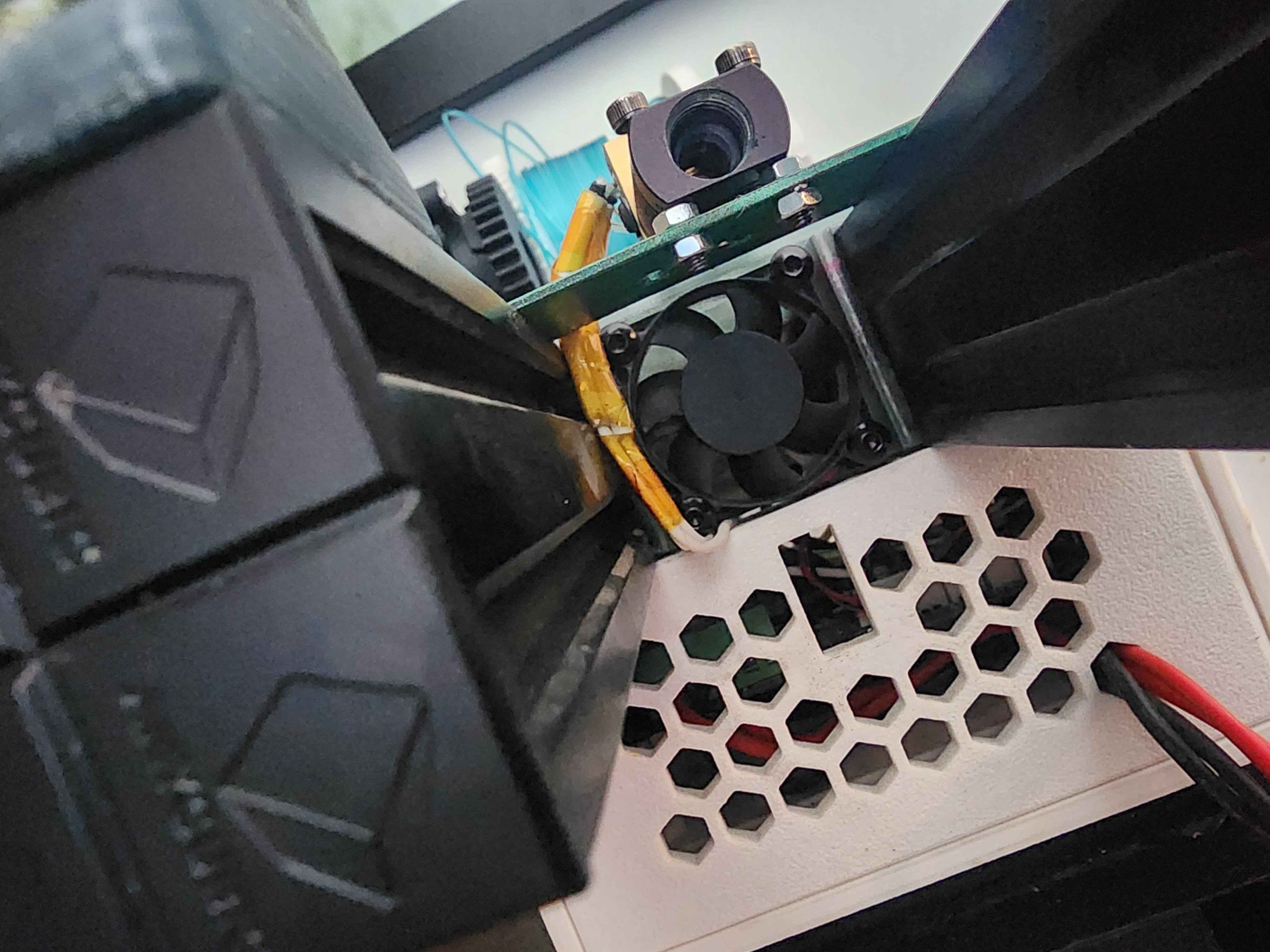 top cover with fan mount for recreator mk6 anycubic vyper ver — thumbnail 2