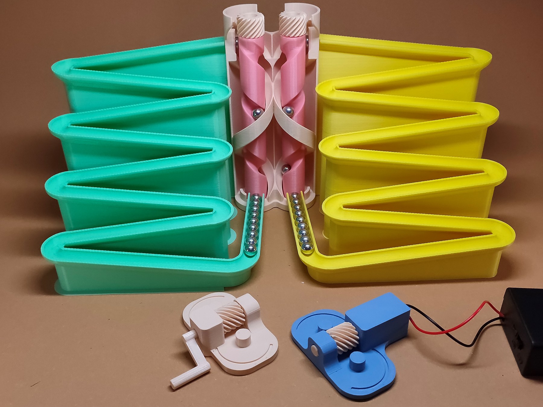 Miniatura 5 do modelo 3D Infinite double Marble run