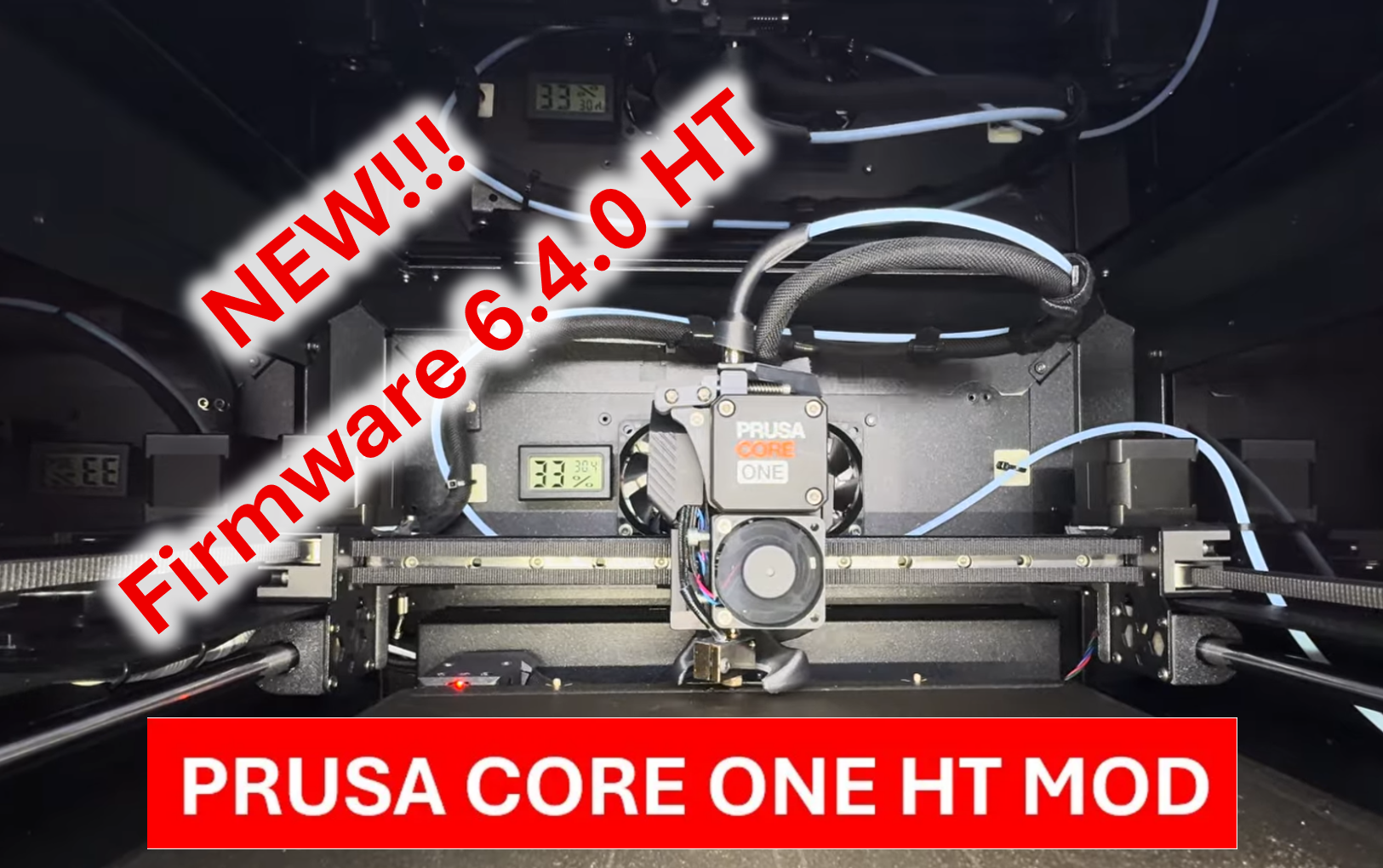 Prusa Core One HighTemp 450 - Modification for brittle filament