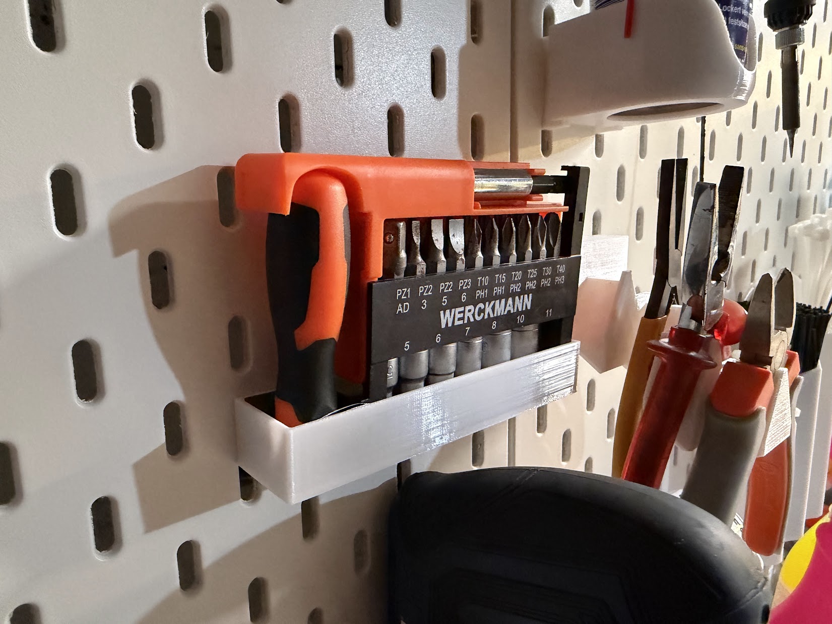 WERCKMANN Bit set SKADIS holder