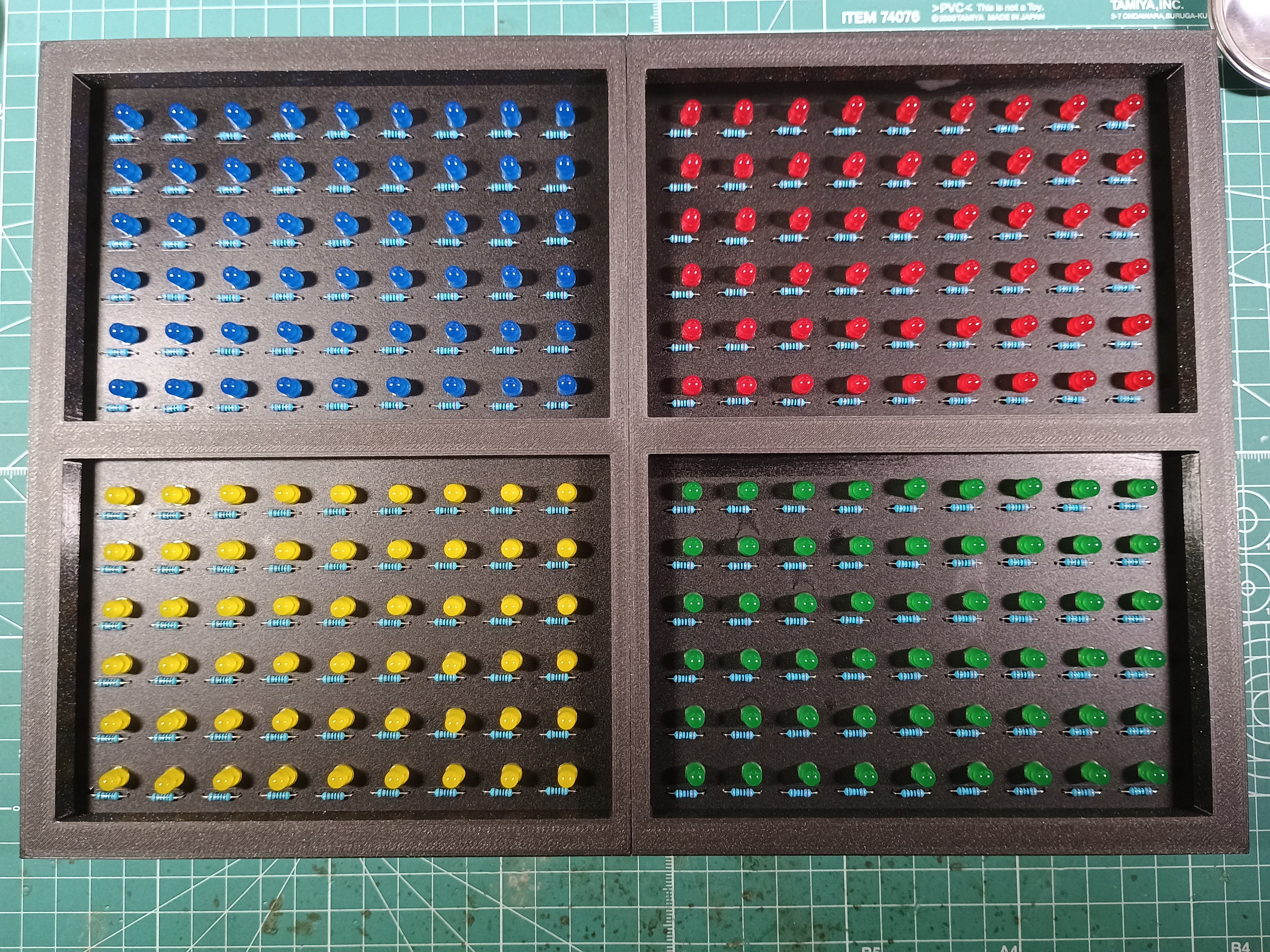 Big Clive's Gallium LED Supercomputer Chaos Array Frame — thumbnail 3