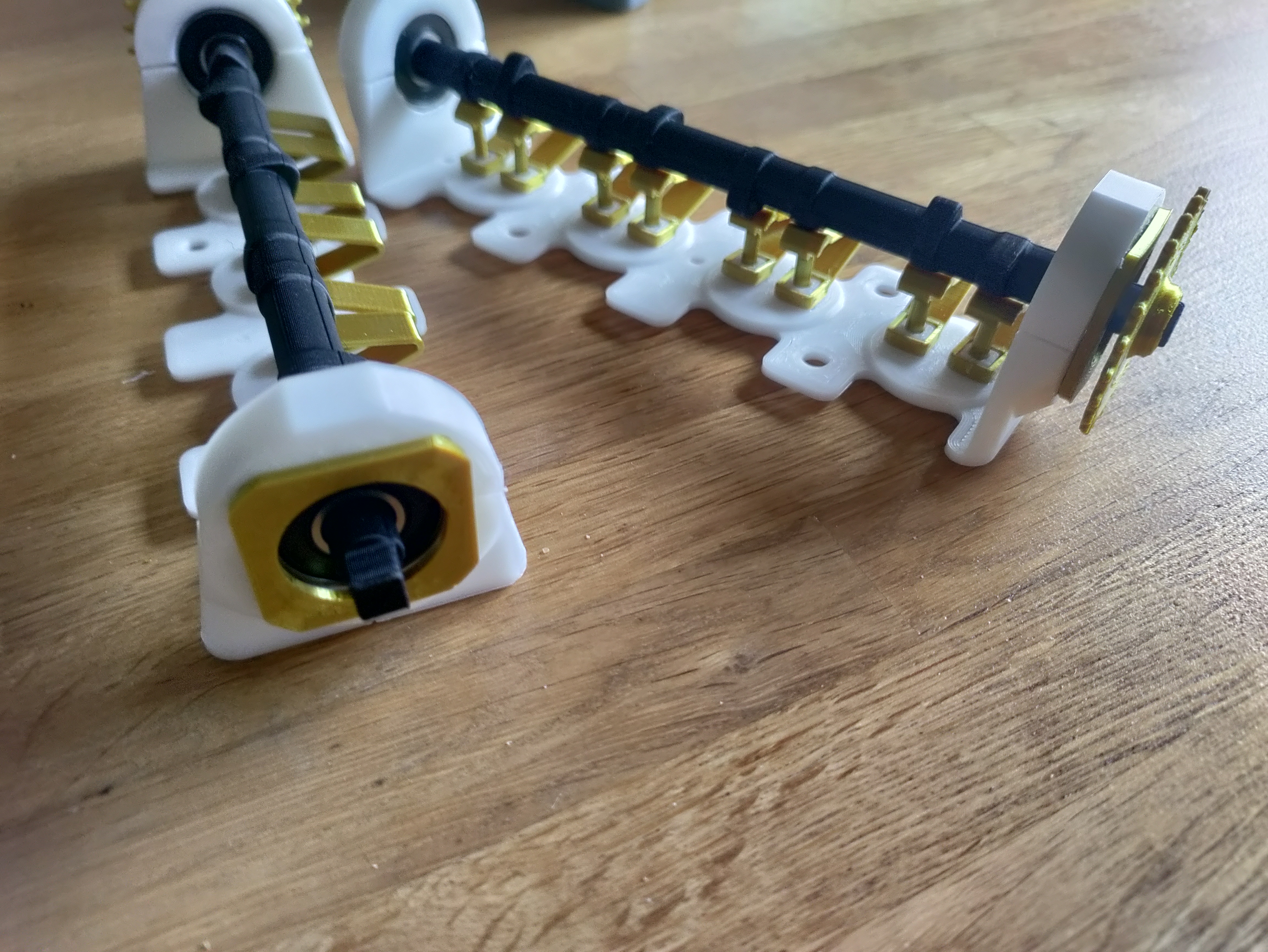 V8 Engine Model | Cam cap brace