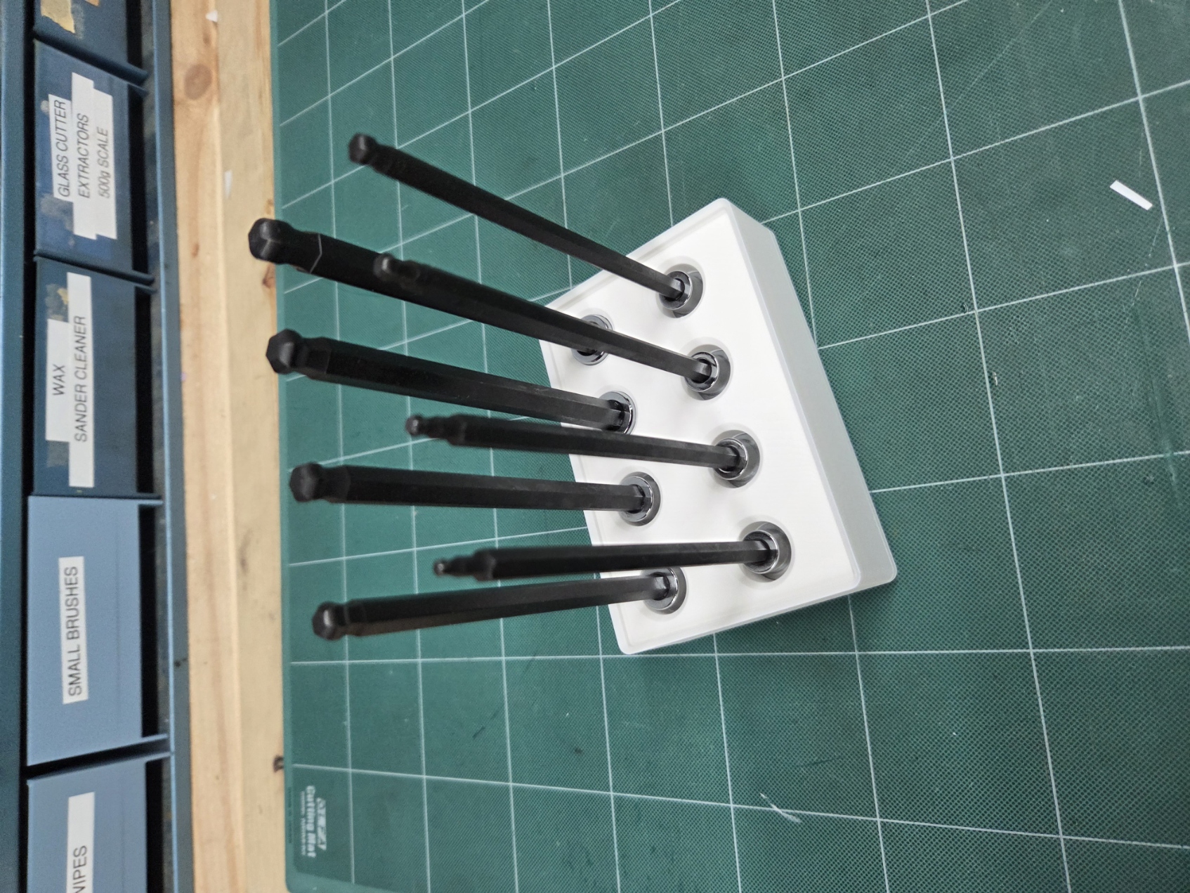 ICON 3/8 in. Drive Metric Professional Long Ball Hex Bit Socket Set Gridifinty Box