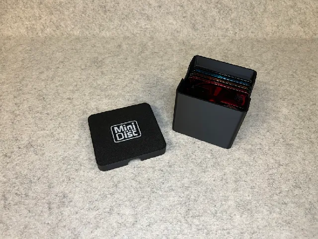 MiniDisc display storage box