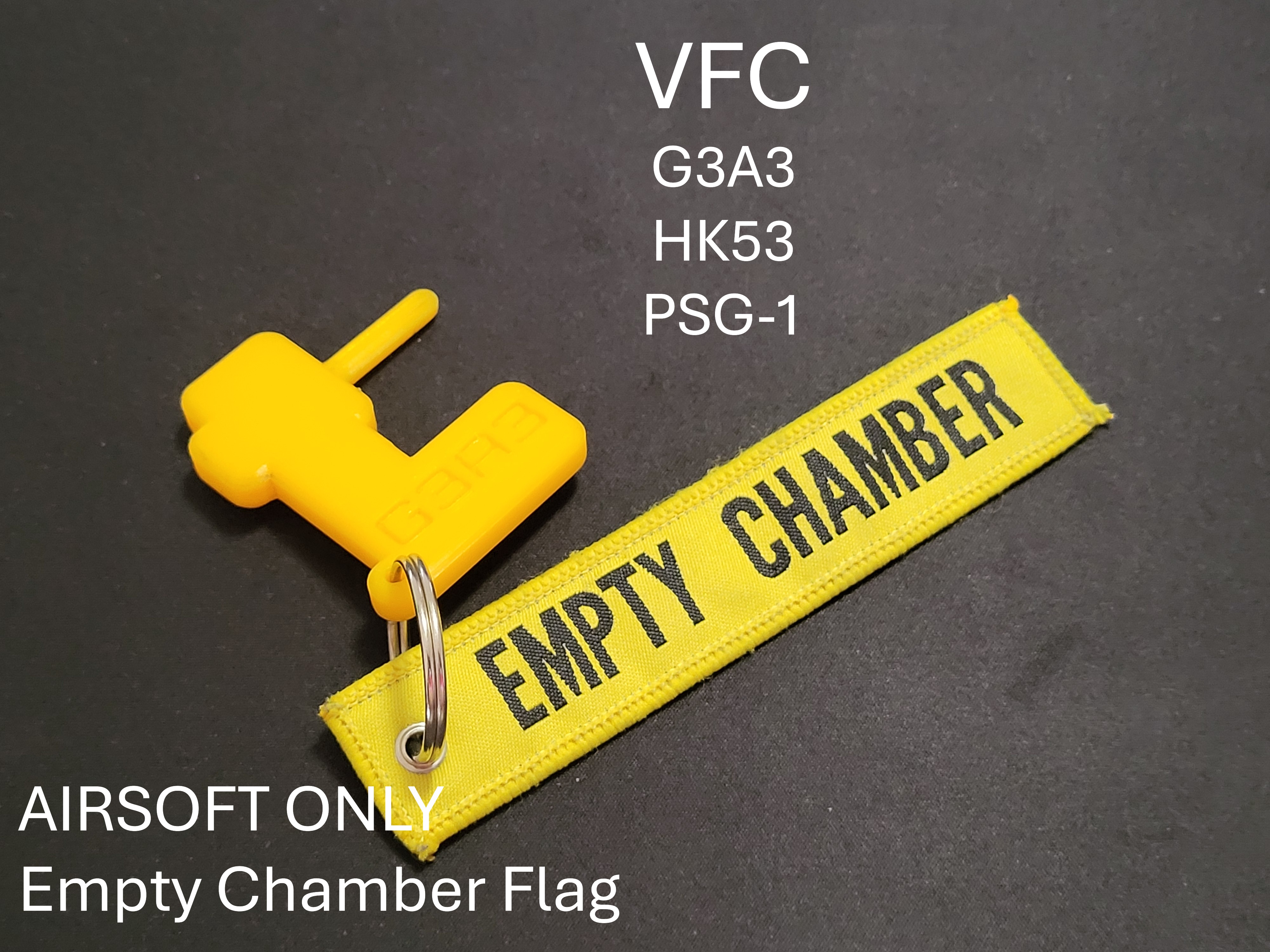 VFC - G3A3 / HK53 / PSG-1 - Airsoft Empty Chamber Flag - Free Download